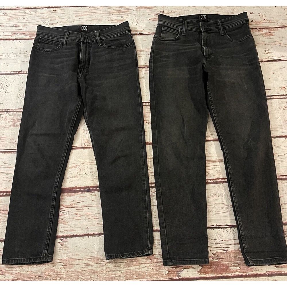 BDG Urban Outfitters Dad Fit 29x25 & Athletic Stretch Fit 29x27‎ Jeans Lot of 2